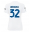 Maillot de football Réplique Inter Milan Federico Dimarco #32 Extérieur Femme 2023-24 Manche Courte