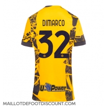 Maillot de football Réplique Inter Milan Federico Dimarco #32 Troisième Femme 2024-25 Manche Courte