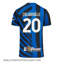 Maillot de football Réplique Inter Milan Hakan Calhanoglu #20 Domicile 2024-25 Manche Courte