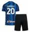 Maillot de football Réplique Inter Milan Hakan Calhanoglu #20 Domicile Enfant 2024-25 Manche Courte (+ Pantalon court)