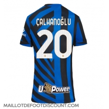 Maillot de football Réplique Inter Milan Hakan Calhanoglu #20 Domicile Femme 2024-25 Manche Courte