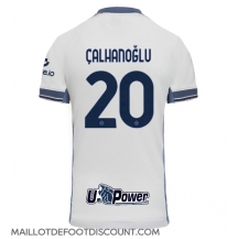 Maillot de football Réplique Inter Milan Hakan Calhanoglu #20 Extérieur 2024-25 Manche Courte