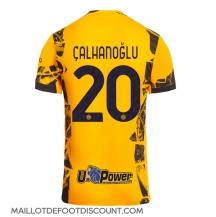 Maillot de football Réplique Inter Milan Hakan Calhanoglu #20 Troisième 2024-25 Manche Courte