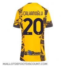 Maillot de football Réplique Inter Milan Hakan Calhanoglu #20 Troisième Femme 2024-25 Manche Courte