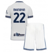 Maillot de football Réplique Inter Milan Henrikh Mkhitaryan #22 Extérieur Enfant 2024-25 Manche Courte (+ Pantalon court)