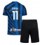 Maillot de football Réplique Inter Milan Joaquin Correa #11 Domicile Enfant 2024-25 Manche Courte (+ Pantalon court)