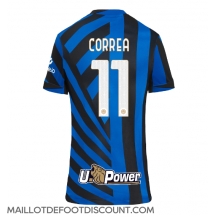 Maillot de football Réplique Inter Milan Joaquin Correa #11 Domicile Femme 2024-25 Manche Courte