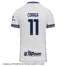 Maillot de football Réplique Inter Milan Joaquin Correa #11 Extérieur 2024-25 Manche Courte