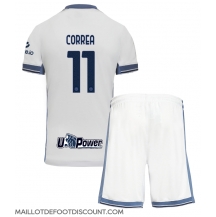 Maillot de football Réplique Inter Milan Joaquin Correa #11 Extérieur Enfant 2024-25 Manche Courte (+ Pantalon court)