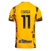 Maillot de football Réplique Inter Milan Joaquin Correa #11 Troisième 2024-25 Manche Courte