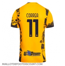 Maillot de football Réplique Inter Milan Joaquin Correa #11 Troisième 2024-25 Manche Courte