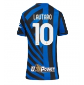 Maillot de football Réplique Inter Milan Lautaro Martinez #10 Domicile Femme 2024-25 Manche Courte