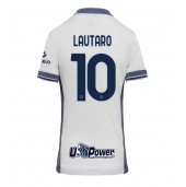 Maillot de football Réplique Inter Milan Lautaro Martinez #10 Extérieur Femme 2024-25 Manche Courte