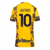 Maillot de football Réplique Inter Milan Lautaro Martinez #10 Troisième Femme 2024-25 Manche Courte