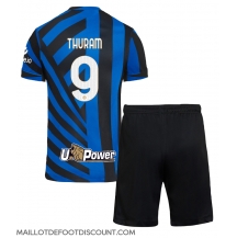 Maillot de football Réplique Inter Milan Marcus Thuram #9 Domicile Enfant 2024-25 Manche Courte (+ Pantalon court)