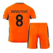 Maillot de football Réplique Inter Milan Marko Arnautovic #8 Troisième Enfant 2023-24 Manche Courte (+ Pantalon court)