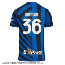 Maillot de football Réplique Inter Milan Matteo Darmian #36 Domicile 2024-25 Manche Courte