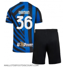 Maillot de football Réplique Inter Milan Matteo Darmian #36 Domicile Enfant 2024-25 Manche Courte (+ Pantalon court)