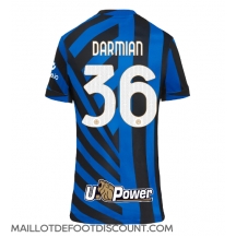 Maillot de football Réplique Inter Milan Matteo Darmian #36 Domicile Femme 2024-25 Manche Courte