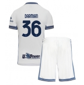 Maillot de football Réplique Inter Milan Matteo Darmian #36 Extérieur Enfant 2024-25 Manche Courte (+ Pantalon court)