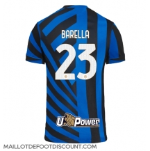 Maillot de football Réplique Inter Milan Nicolo Barella #23 Domicile 2024-25 Manche Courte