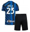 Maillot de football Réplique Inter Milan Nicolo Barella #23 Domicile Enfant 2024-25 Manche Courte (+ Pantalon court)