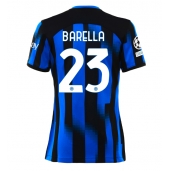 Maillot de football Réplique Inter Milan Nicolo Barella #23 Domicile Femme 2023-24 Manche Courte