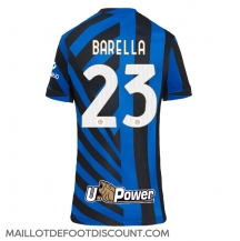 Maillot de football Réplique Inter Milan Nicolo Barella #23 Domicile Femme 2024-25 Manche Courte