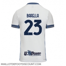 Maillot de football Réplique Inter Milan Nicolo Barella #23 Extérieur 2024-25 Manche Courte