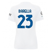 Maillot de football Réplique Inter Milan Nicolo Barella #23 Extérieur Femme 2023-24 Manche Courte