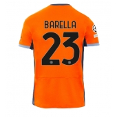 Maillot de football Réplique Inter Milan Nicolo Barella #23 Troisième 2023-24 Manche Courte