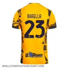 Maillot de football Réplique Inter Milan Nicolo Barella #23 Troisième 2024-25 Manche Courte