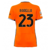 Maillot de football Réplique Inter Milan Nicolo Barella #23 Troisième Femme 2023-24 Manche Courte