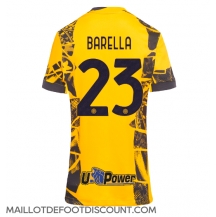 Maillot de football Réplique Inter Milan Nicolo Barella #23 Troisième Femme 2024-25 Manche Courte