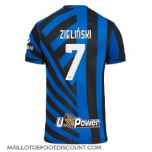 Maillot de football Réplique Inter Milan Piotr Zielinski #7 Domicile 2024-25 Manche Courte