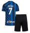 Maillot de football Réplique Inter Milan Piotr Zielinski #7 Domicile Enfant 2024-25 Manche Courte (+ Pantalon court)