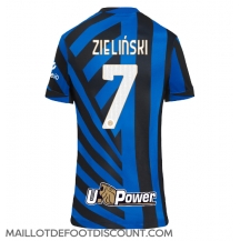 Maillot de football Réplique Inter Milan Piotr Zielinski #7 Domicile Femme 2024-25 Manche Courte