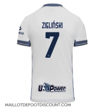 Maillot de football Réplique Inter Milan Piotr Zielinski #7 Extérieur 2024-25 Manche Courte