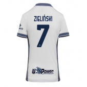 Maillot de football Réplique Inter Milan Piotr Zielinski #7 Extérieur Femme 2024-25 Manche Courte