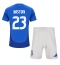 Maillot de football Réplique Italie Alessandro Bastoni #23 Domicile Enfant Europe 2024 Manche Courte (+ Pantalon court)