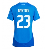 Maillot de football Réplique Italie Alessandro Bastoni #23 Domicile Femme Europe 2024 Manche Courte