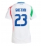 Maillot de football Réplique Italie Alessandro Bastoni #23 Extérieur Femme Europe 2024 Manche Courte