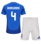 Maillot de football Réplique Italie Alessandro Buongiorno #4 Domicile Enfant Europe 2024 Manche Courte (+ Pantalon court)