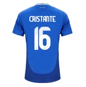 Maillot de football Réplique Italie Bryan Cristante #16 Domicile Europe 2024 Manche Courte