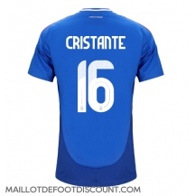 Maillot de football Réplique Italie Bryan Cristante #16 Domicile Europe 2024 Manche Courte