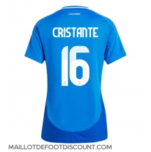 Maillot de football Réplique Italie Bryan Cristante #16 Domicile Femme Europe 2024 Manche Courte