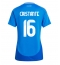 Maillot de football Réplique Italie Bryan Cristante #16 Domicile Femme Europe 2024 Manche Courte