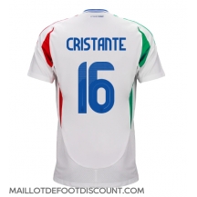 Maillot de football Réplique Italie Bryan Cristante #16 Extérieur Europe 2024 Manche Courte