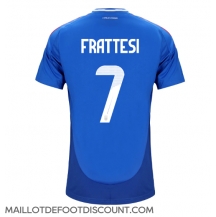 Maillot de football Réplique Italie Davide Frattesi #7 Domicile Europe 2024 Manche Courte