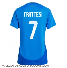 Maillot de football Réplique Italie Davide Frattesi #7 Domicile Femme Europe 2024 Manche Courte